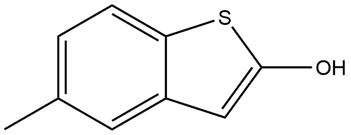 5-Methylbenzo[b]thiophene-2-ol 结构式