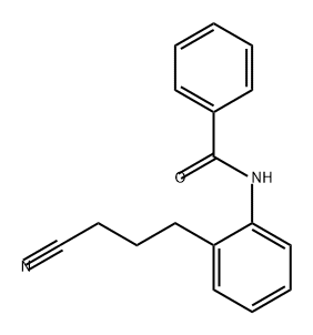 Benzamide, N-[2-(3-cyanopropyl)phenyl]-