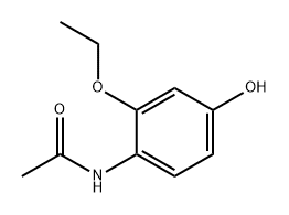 Acetamide, N-(2-ethoxy-4-hydroxyphenyl)- Structure