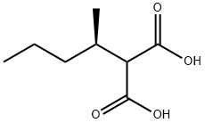 PROPANEDIOIC ACID, 2-[(1R)-1-METHYLBUTYL]- 结构式