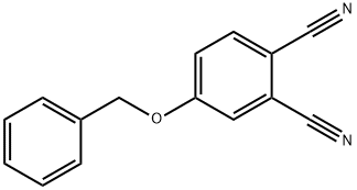 1,2-Benzenedicarbonitrile, 4-(phenylmethoxy)-,86312-75-6,结构式