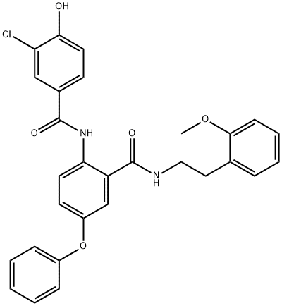 BMS-856 化学構造式