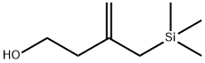 3-Buten-1-ol, 3-[(trimethylsilyl)methyl]- 化学構造式
