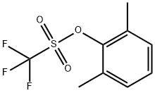 甲烷磺酸,1,1,1-三氟-,2,6-二甲基苯基酯 结构式