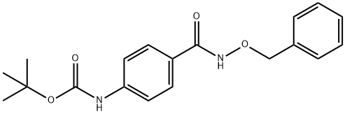 tert-butyl (4-((benzyloxy)carbamoyl)phenyl)carbamate 结构式