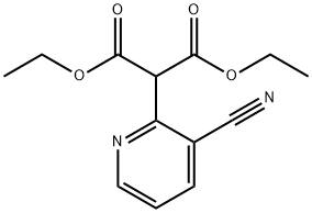 Propanedioic acid, 2-(3-cyano-2-pyridinyl)-, 1,3-diethyl ester