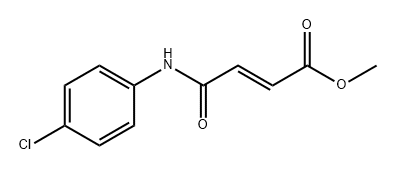 2-Butenoic acid, 4-[(4-chlorophenyl)amino]-4-oxo-, methyl ester, (2E)-