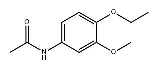 Acetamide, N-(4-ethoxy-3-methoxyphenyl)- Struktur