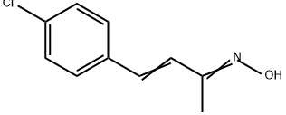 3-Buten-2-one, 4-(4-chlorophenyl)-, oxime Structure