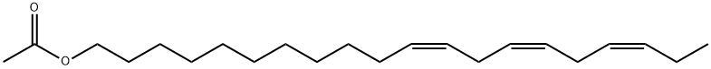 11,14,17-Eicosatrien-1-ol, 1-acetate, (11Z,14Z,17Z)- Structure