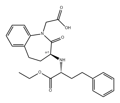 贝那普利EP杂质B,86499-30-1,结构式