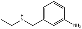 Benzenemethanamine, 3-amino-N-ethyl- Struktur