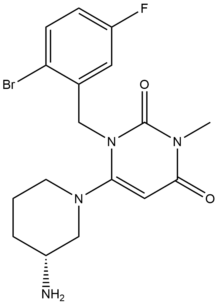 Trelagliptin Impurity 17 Structure