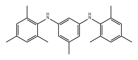 1,3-Benzenediamine, 5-methyl-N1,N3-bis(2,4,6-trimethylphenyl)-,865805-26-1,结构式