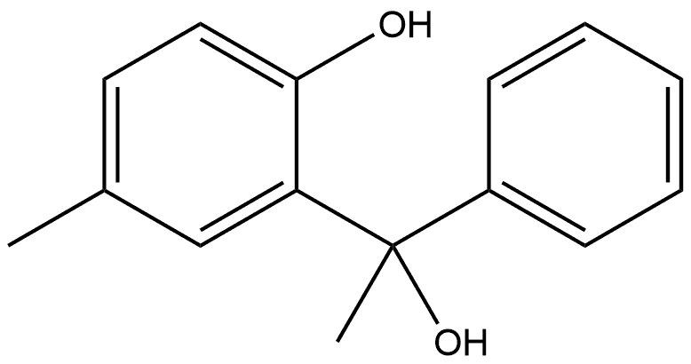 Benzenemethanol, 2-hydroxy-α,5-dimethyl-α-phenyl-