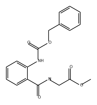 Glycine, N-[2-[[(phenylmethoxy)carbonyl]amino]benzoyl]-, methyl ester