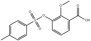 Benzoic acid, 2-methoxy-3-[[(4-methylphenyl)sulfonyl]oxy]-