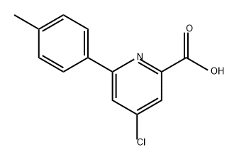 2-Pyridinecarboxylic acid, 4-chloro-6-(4-methylphenyl)-