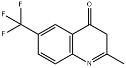 4(3H)-Quinolinone, 2-methyl-6-(trifluoromethyl)- Structure