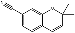 2H-1-Benzopyran-7-carbonitrile, 2,2-dimethyl- Structure