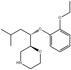 Morpholine, 2-[(1S)-1-(2-ethoxyphenoxy)-3-methylbutyl]-, (2S)-|维洛沙秦杂质51