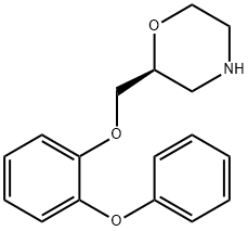 Morpholine, 2-[(2-phenoxyphenoxy)methyl]-, (2S)-|维洛沙秦杂质34