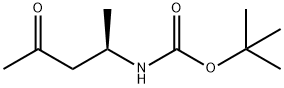 Carbamic acid, [(1R)-1-methyl-3-oxobutyl]-, 1,1-dimethylethyl ester (9CI) Structure