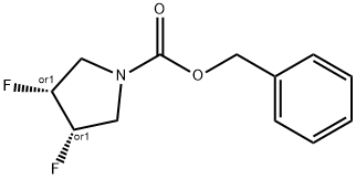 869488-97-1 1-Pyrrolidinecarboxylic acid, 3,4-difluoro-, phenylmethyl ester, (3R,4S)-rel-