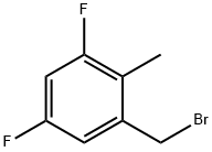 Benzene, 1-(bromomethyl)-3,5-difluoro-2-methyl- Structure
