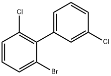 1,1'-Biphenyl, 2-bromo-3',6-dichloro- Struktur