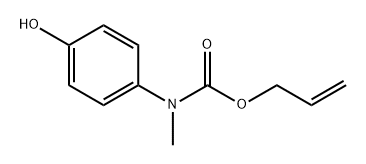 Carbamic acid, N-(4-hydroxyphenyl)-N-methyl-, 2-propen-1-yl ester