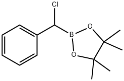 1,3,2-Dioxaborolane, 2-(chlorophenylmethyl)-4,4,5,5-tetramethyl- 化学構造式