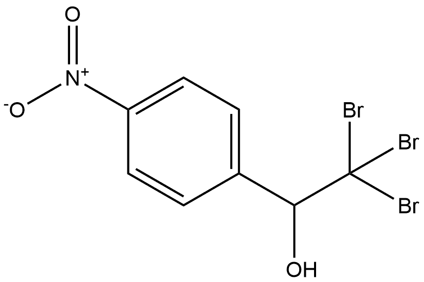 2,2,2-tribromo-1-(4-nitrophenyl)ethanol Structure