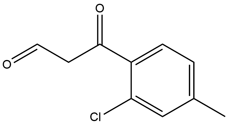 871476-96-9 2-Chloro-4-methyl-β-oxobenzenepropanal