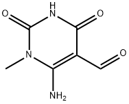 5-Pyrimidinecarboxaldehyde, 6-amino-1,2,3,4-tetrahydro-1-methyl-2,4-dioxo-|6-氨基-1-甲基-2,4-二氧-1,2,3,4-四氢嘧啶-5-甲醛