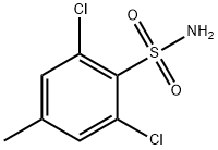 Benzenesulfonamide, 2,6-dichloro-4-methyl- Structure