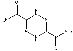 1,2,4,5-Tetrazine-3,6-dicarboxamide, 1,4-dihydro- Structure
