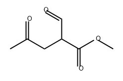 Pentanoic acid, 2-formyl-4-oxo-, methyl ester