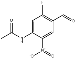 Acetamide, N-(5-fluoro-4-formyl-2-nitrophenyl)-,872871-48-2,结构式