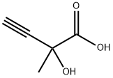 2-羟基-2-甲基丁-3-炔酸,87295-89-4,结构式