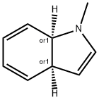 1H-Indole, 3a,7a-dihydro-1-methyl-, (3aR,7aR)-rel- 结构式