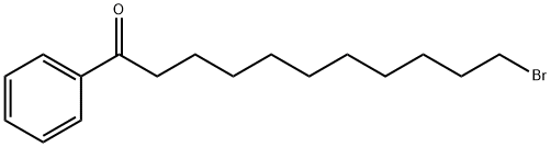 1-Undecanone, 11-bromo-1-phenyl- Structure