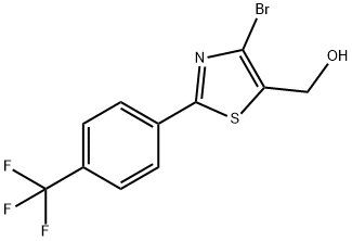 5-Thiazolemethanol, 4-bromo-2-[4-(trifluoromethyl)phenyl]-