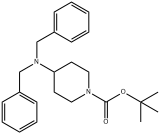 1-Piperidinecarboxylic acid, 4-[bis(phenylmethyl)amino]-, 1,1-dimethylethyl ester