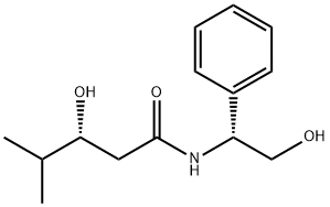 Pentanamide, 3-hydroxy-N-(2-hydroxy-1-phenylethyl)-4-methyl-, [R-(R*,R*)]- (9CI)