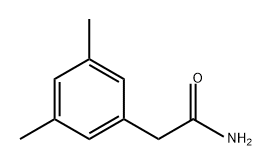 Benzeneacetamide, 3,5-dimethyl- 结构式