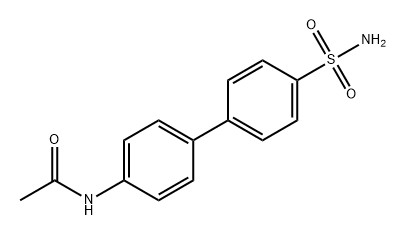 Acetamide, N-[4'-(aminosulfonyl)[1,1'-biphenyl]-4-yl]-,873411-51-9,结构式