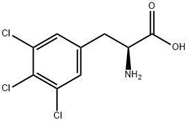 L-Phenylalanine, 3,4,5-trichloro- Structure