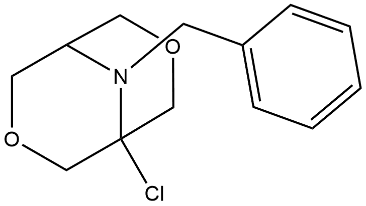 N-benzyl-7-chloro-1,5-dioxocan-3-amine Struktur