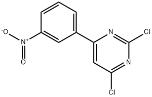 Pyrimidine, 2,4-dichloro-6-(3-nitrophenyl)-|